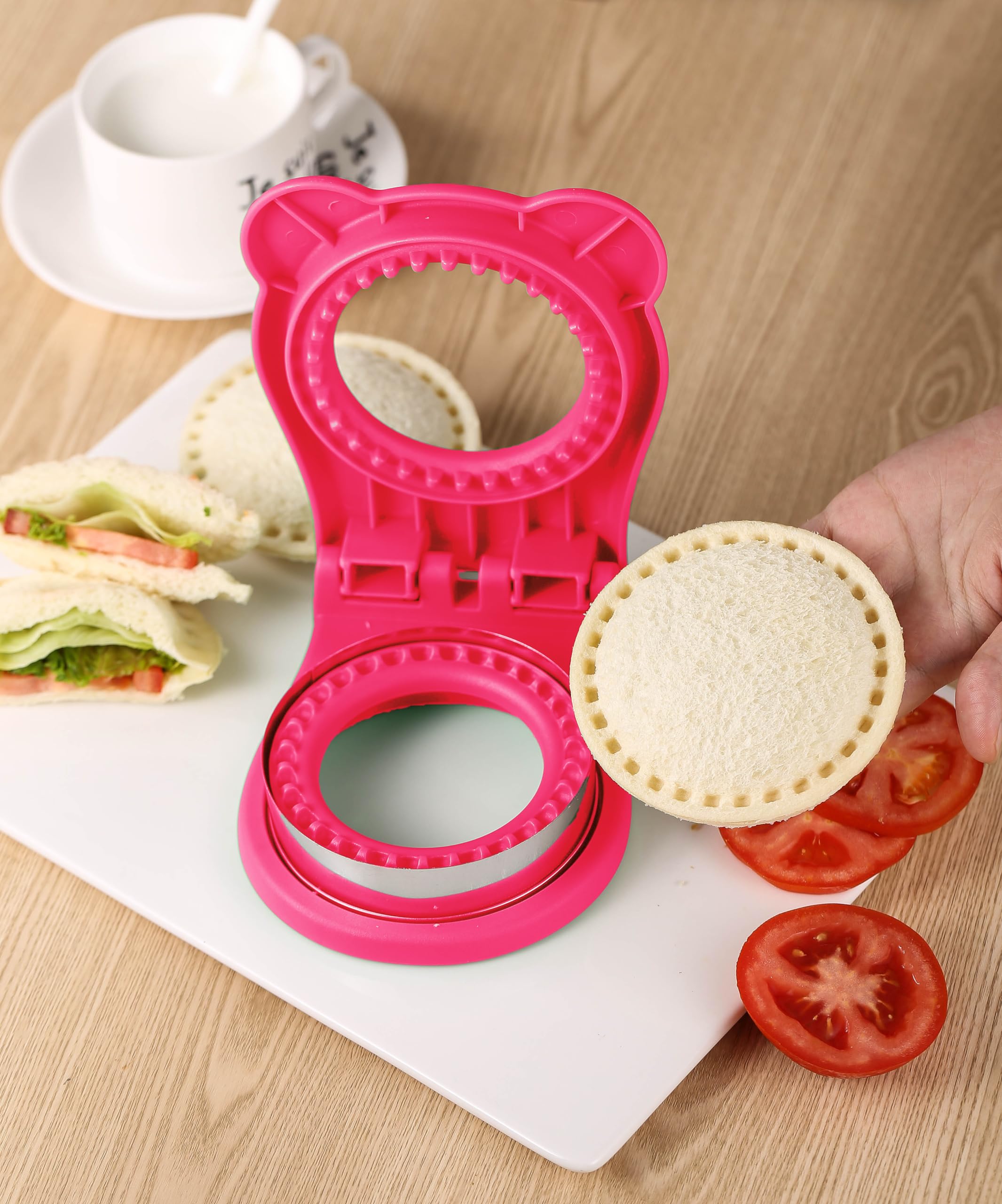 Amazon | BOSIDETOOL サンドイッチカッターとシーラー、子供用ランチ用