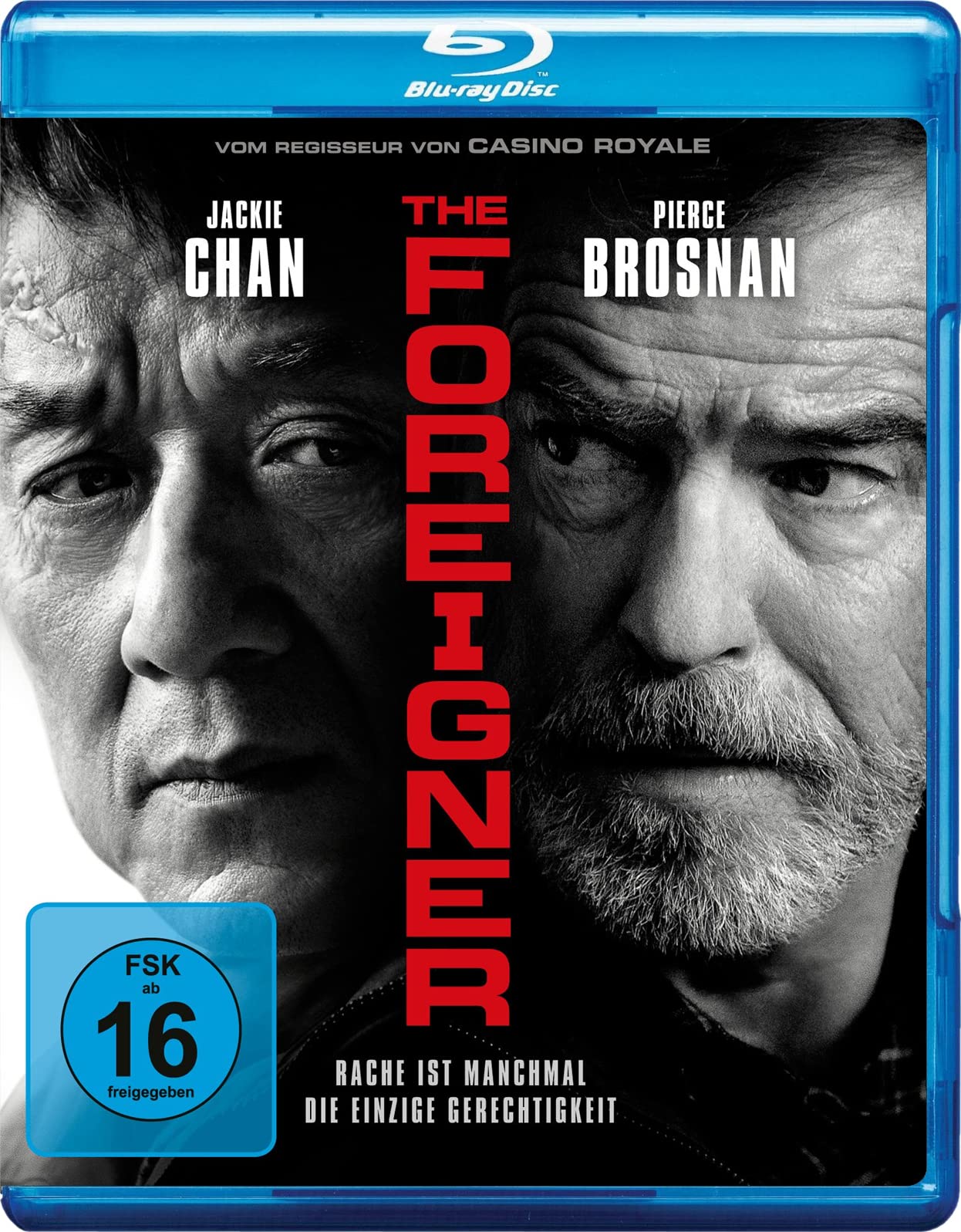 The Foreigner (Uncut) [Blu-ray] (2017) | Region B Locked | Imported from DE | 114 min | Universum Film | Action Thriller | Director: Martin Campbell | Starring: Jackie Chan, Pierce Brosnan