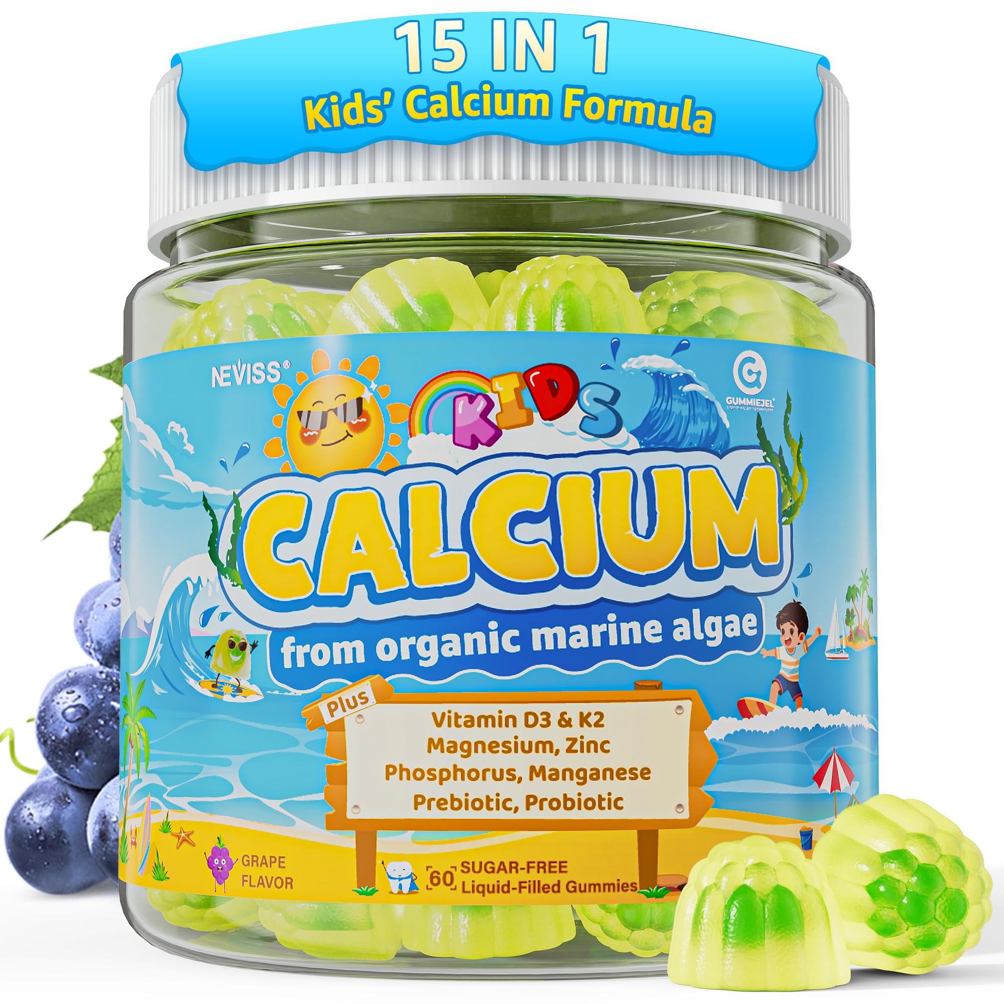 LILICARE Kids Calcium Gummies