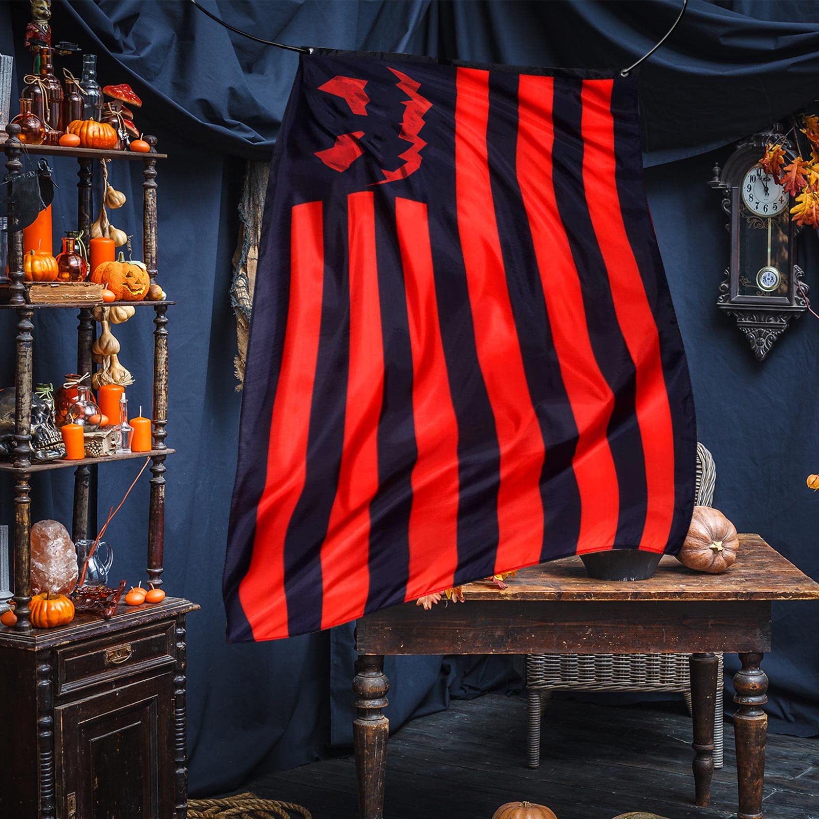 Flags For Bedroom 3x5 Halloween Flag Jack O Lantern Pumpkin Party Decor ...