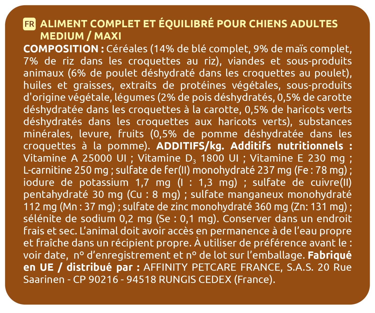 Ultima Croquettes pour Chien Medium-Maxi Light Poulet Riz, 7.5 kg (Lot de 2)
