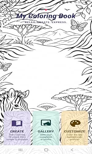 Zebras Coloring Book – vue 5