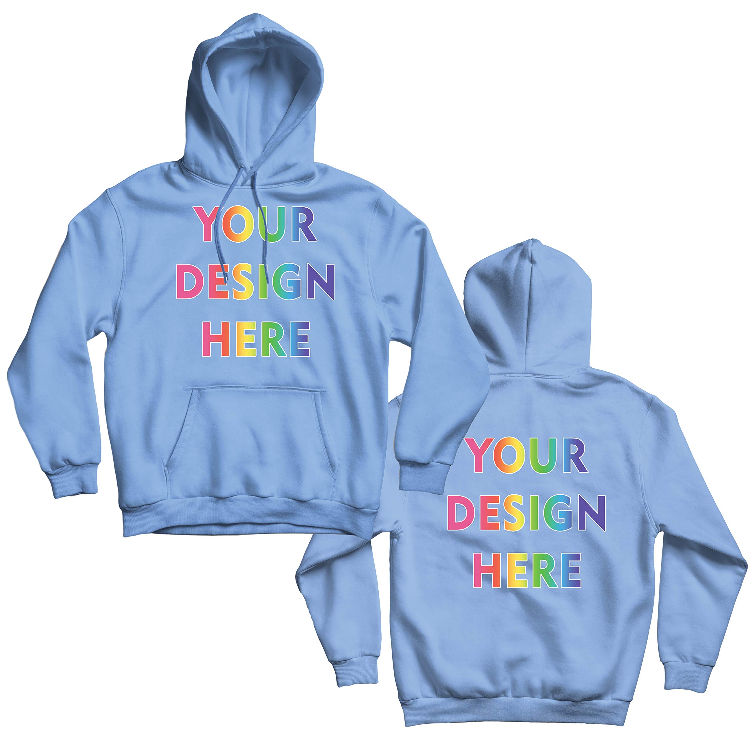 Personalizowana Bluza Unisex z własnym Zdjęciem, Logo, Tekstem albo Gładka Bluza z długim rękawem, Regularny krój dla Mężczyzn i Kobiet, Bez nadruku