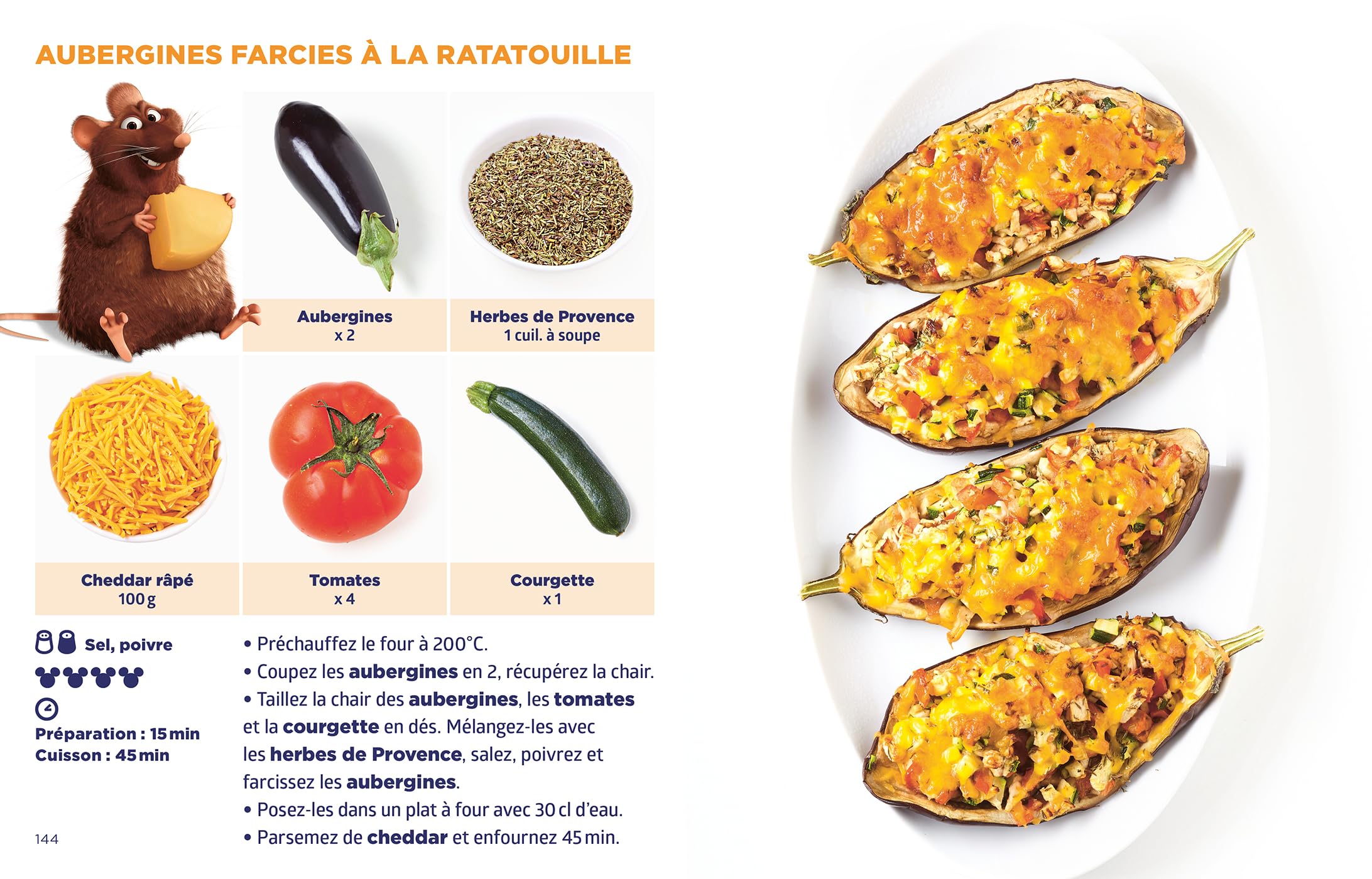 Simplissime Disney - NED: Les recettes les plus faciles du monde