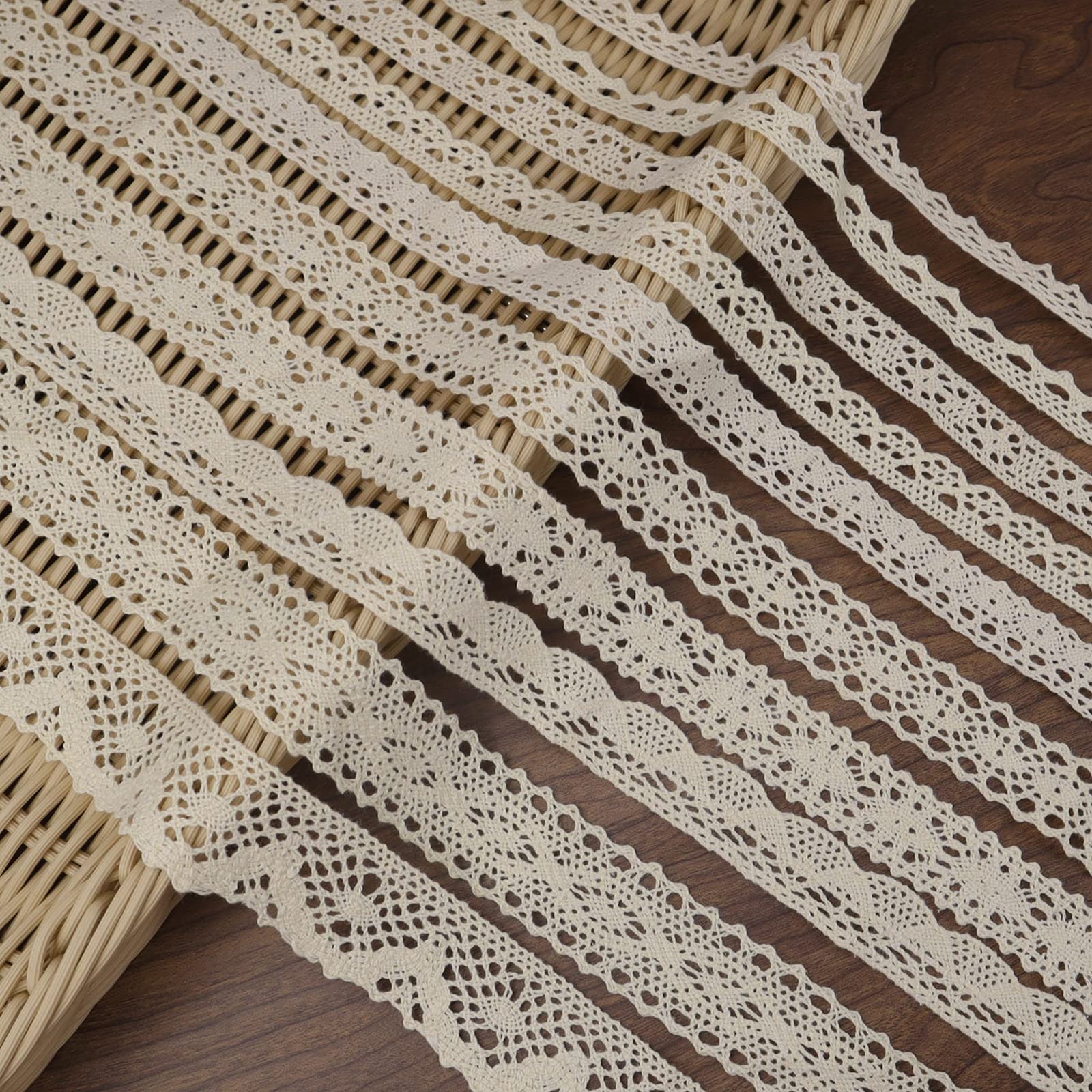 Dentelle au crochet pour décoration de journal intime et emballage de Noël IDONGCAI