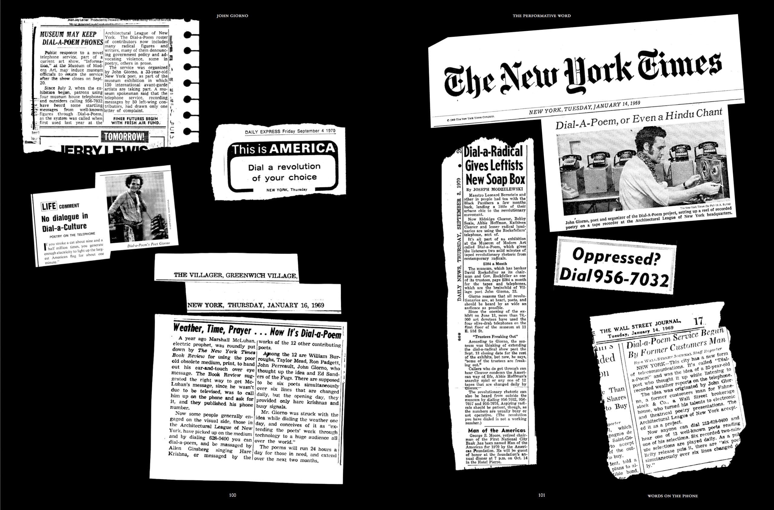 John Giorno. The performative word. Ediz. illustrata