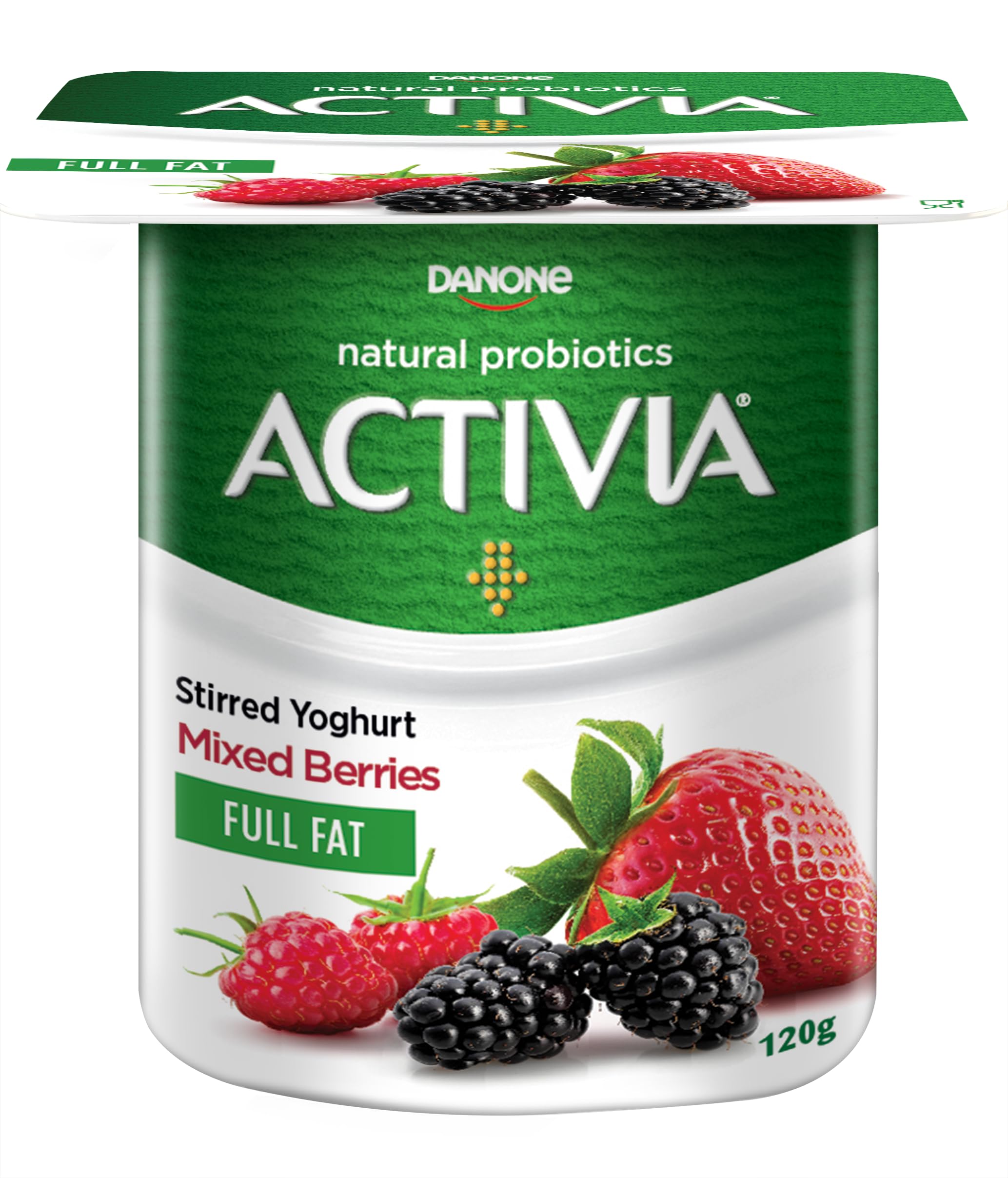 Safi Danone Activia Stirred Yoghurt Full Fat Mixed Berries 120g