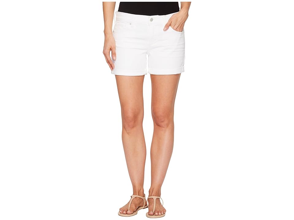 

Lucky Brand The Roll Up Shorts in Clean White (Clean White) Women's Shorts