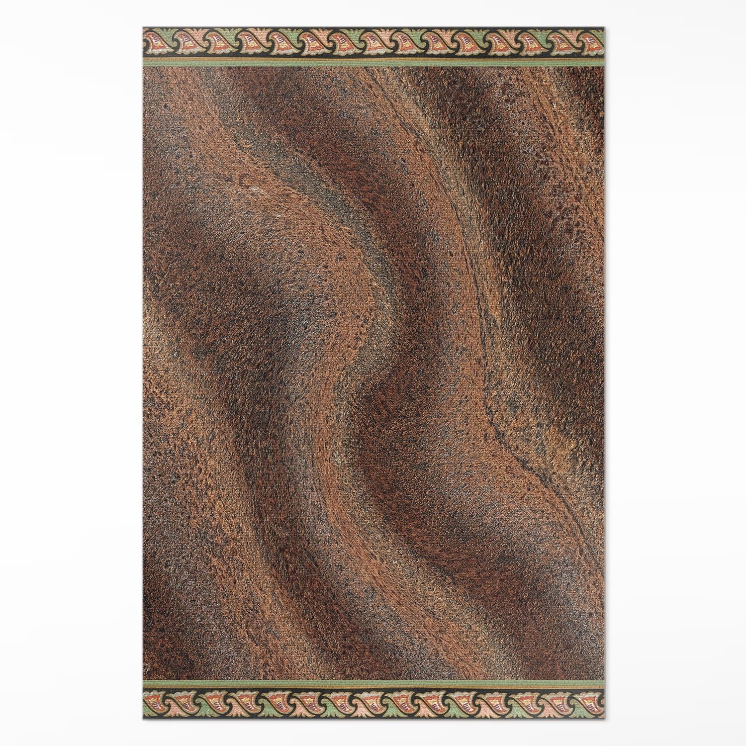 Tapis en vinyle 100x150 cm Floorart rectangulaire aspect dunes de sable
