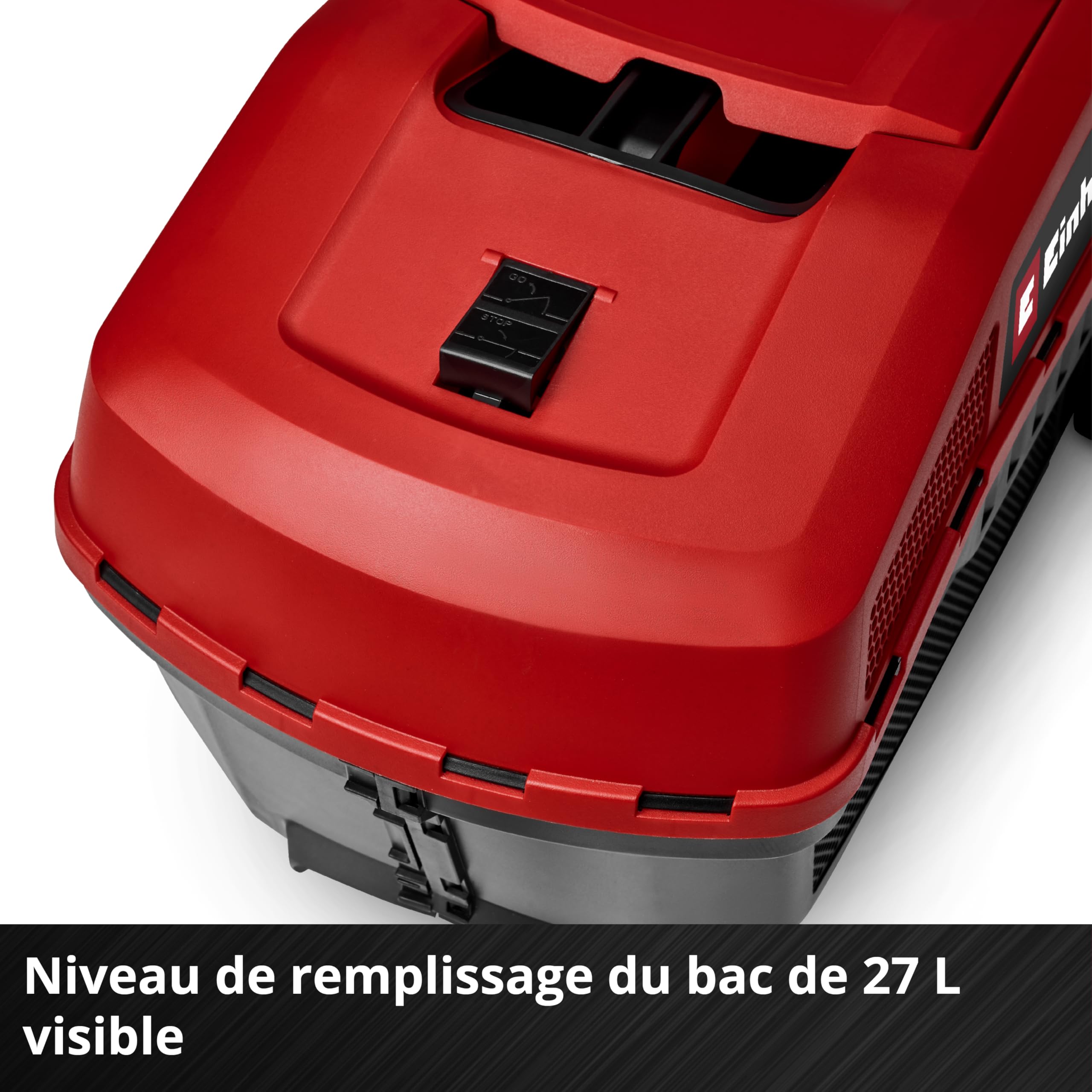 Einhell Tondeuse à Gazon sans Fil GE-CM 18/30-1 Li BL-Solo PXC (18 V, Largeur de Coupe 30 cm, Max. 175 m², Moteur brushless, bac collecteur 27 L, Hauteur de Coupe 30-65 mm, sans Batterie)
