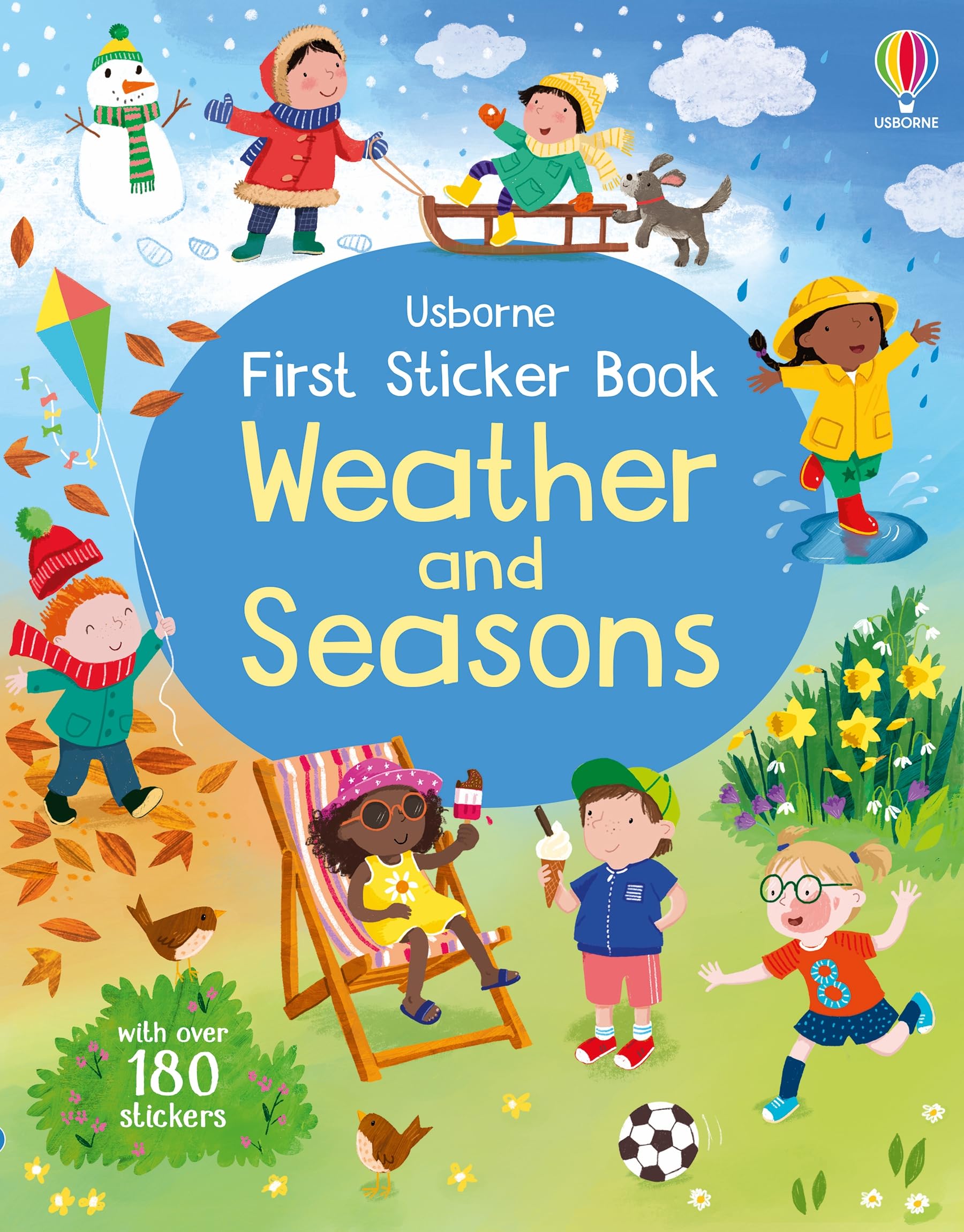 First Sticker Book Weather and Seasons (First Sticker Books)