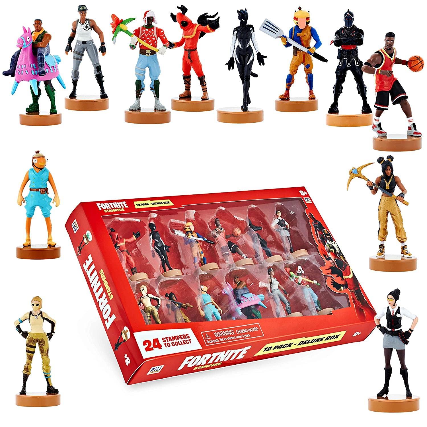 希少 フォートナイト STAMPERS スタンプ フィギュア まとめ売り Buy P.M.I. Fortnite Stampers Set of 12 – Authentic Fortnite