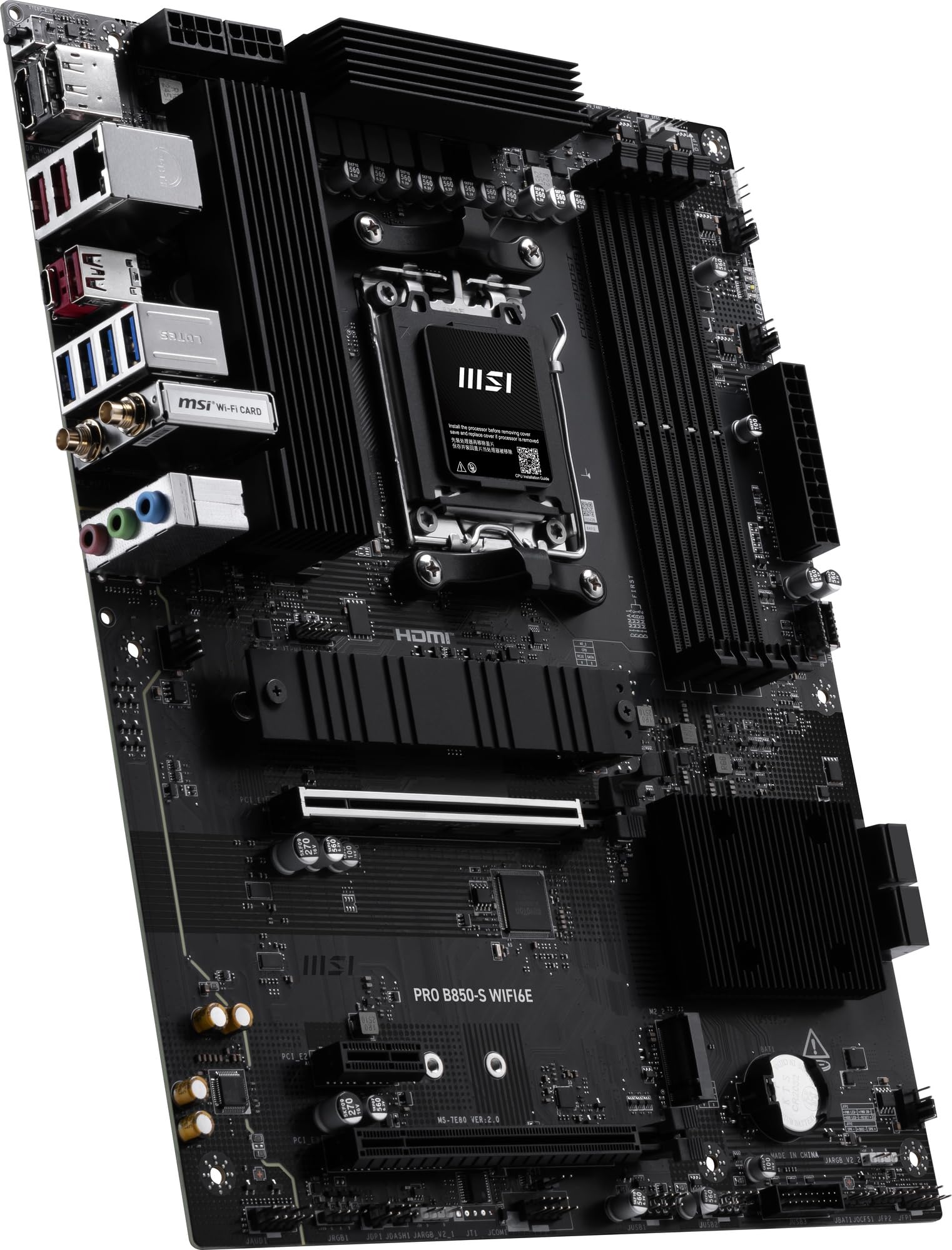 Amazon | 【Amazon.co.jp限定】MSI PRO B850-S WIFI6E/A ATX