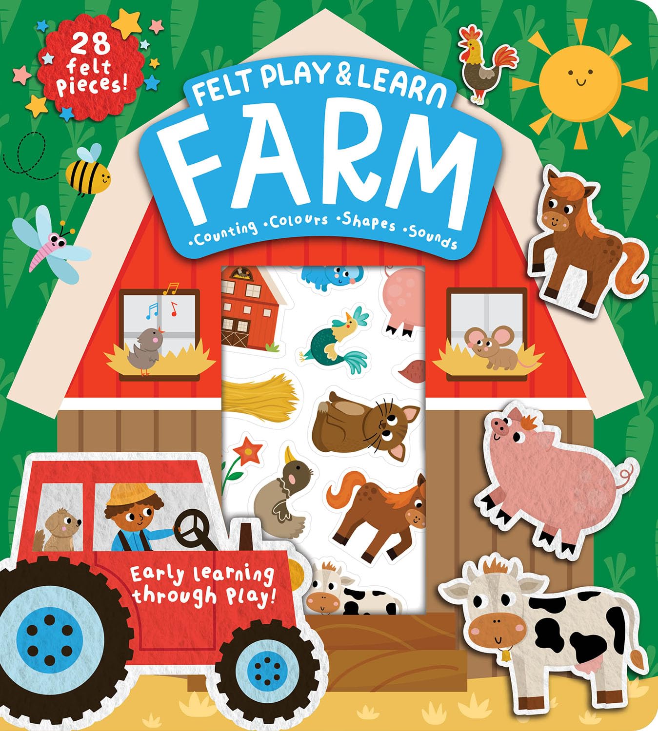 Farm Touchy-Feely Felt Play & Learn: Early Learning Made Fun with Felt