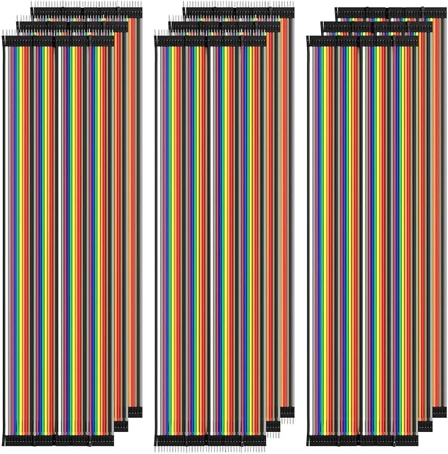 AZDelivery 3 x Jumper Wire Cable Set of 120 pcs M2M / F2M / F2F compatible with Arduino and Raspberry Pi including E-Book!