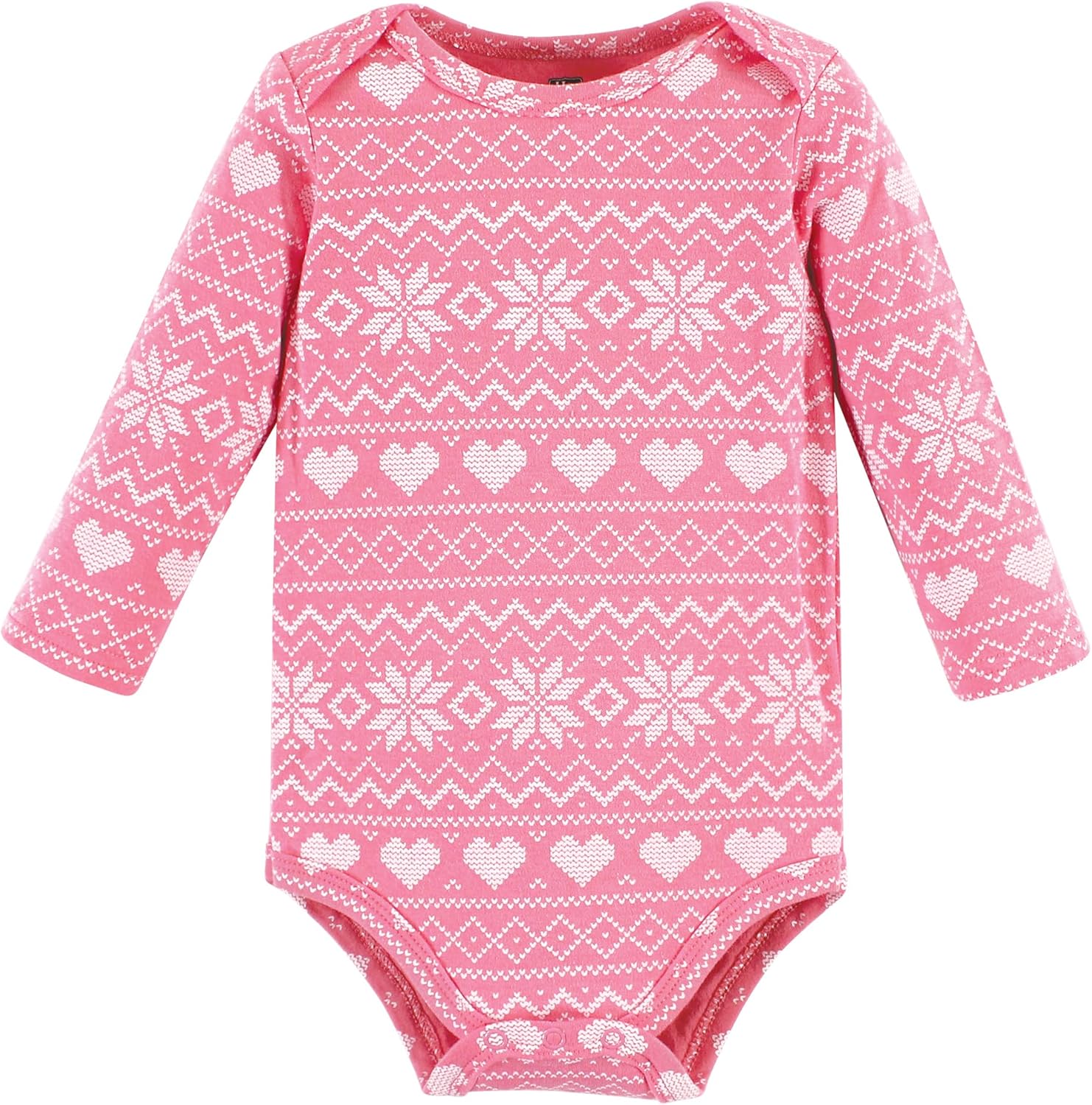 Hudson Baby baby-girls Cotton Long-sleeve Bodysuits 3-pack - Image 5