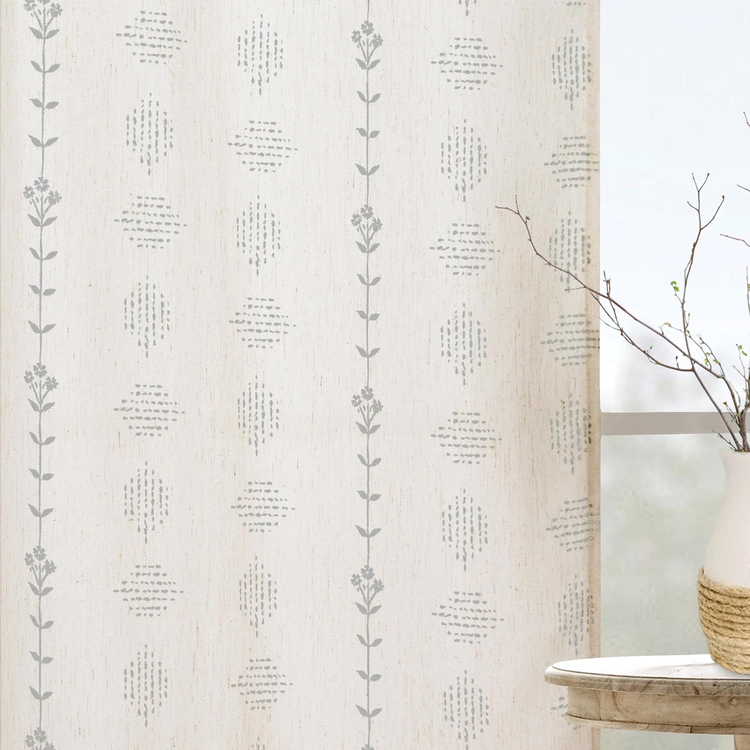 Amazon Grey Geometric Curtains For Living Room Semi Sheer Linen amazon-grey-geometric-curtains-for-living-room-semi-sheer-linen