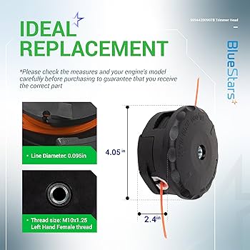 Amazon.com: BlueStars 99944200907b Trimmer Head for Echo
