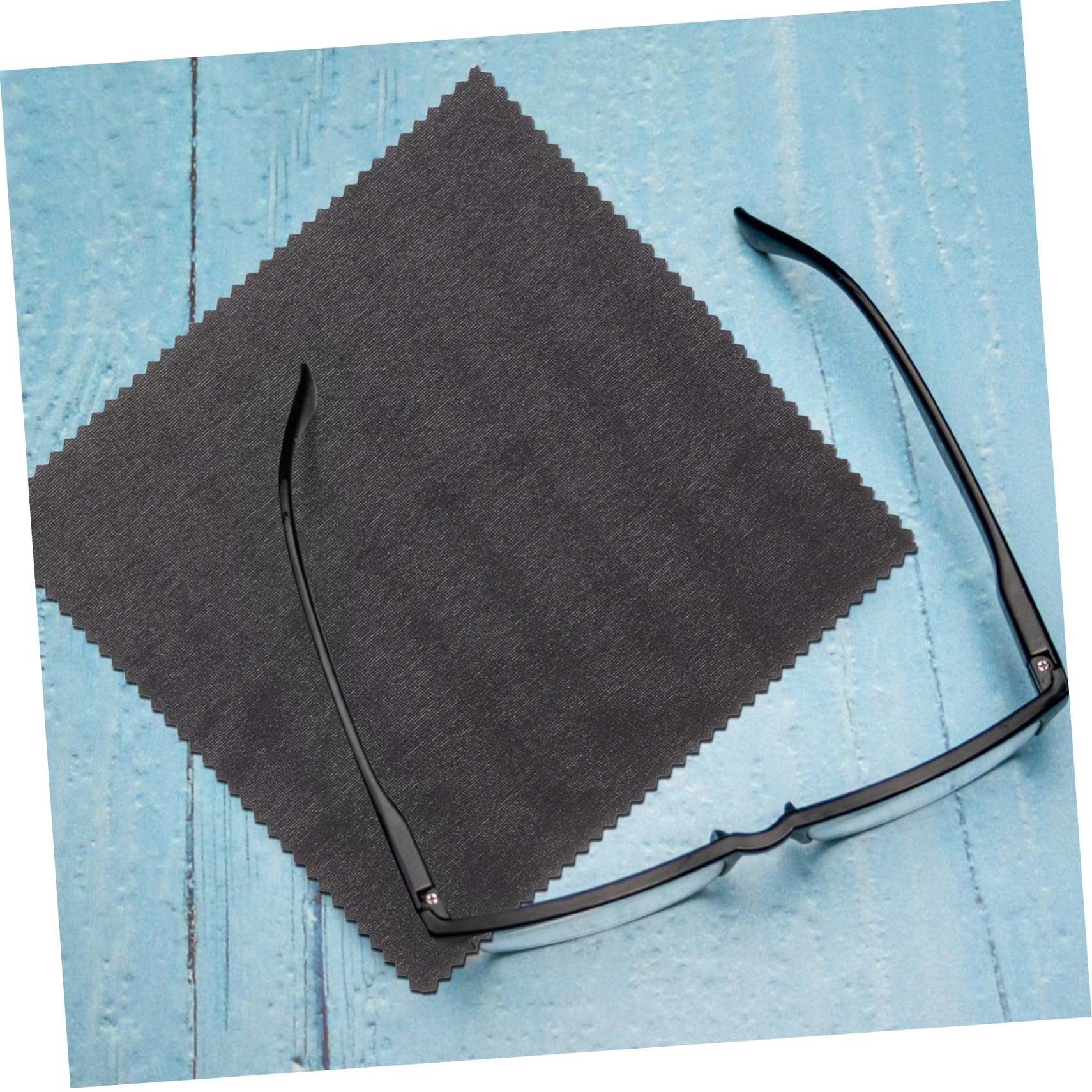 FRCOLOR 500 Pièces Chiffon à lunettes serviettes de nettoyage de lunettes chiffon de nettoyage d'écran ecrant screen chiffon microfibre pour lentilles en verre verres chiffon pour lunettes