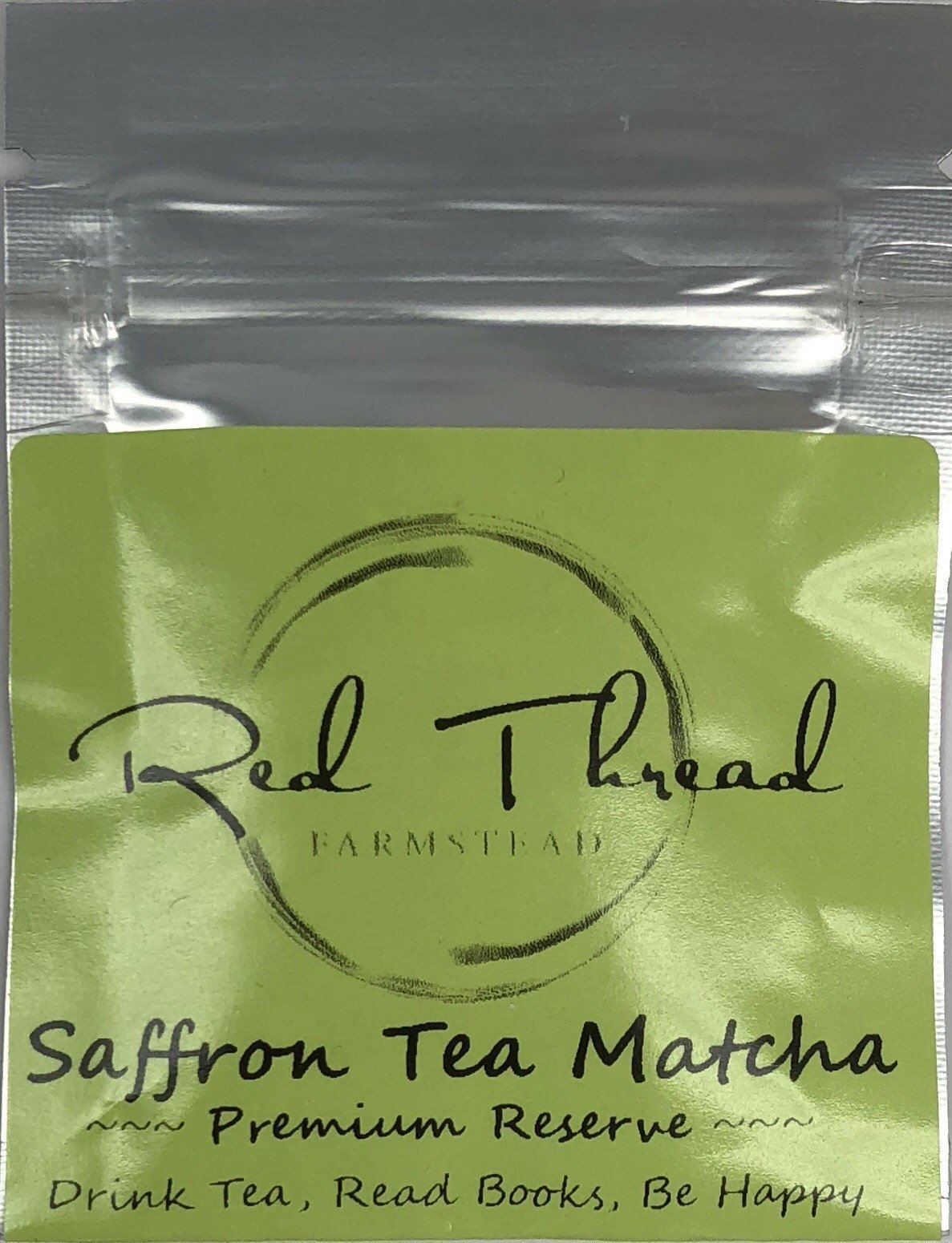 Saffron Tea Matcha Luxury Super Tea 6 Brew Pouch
