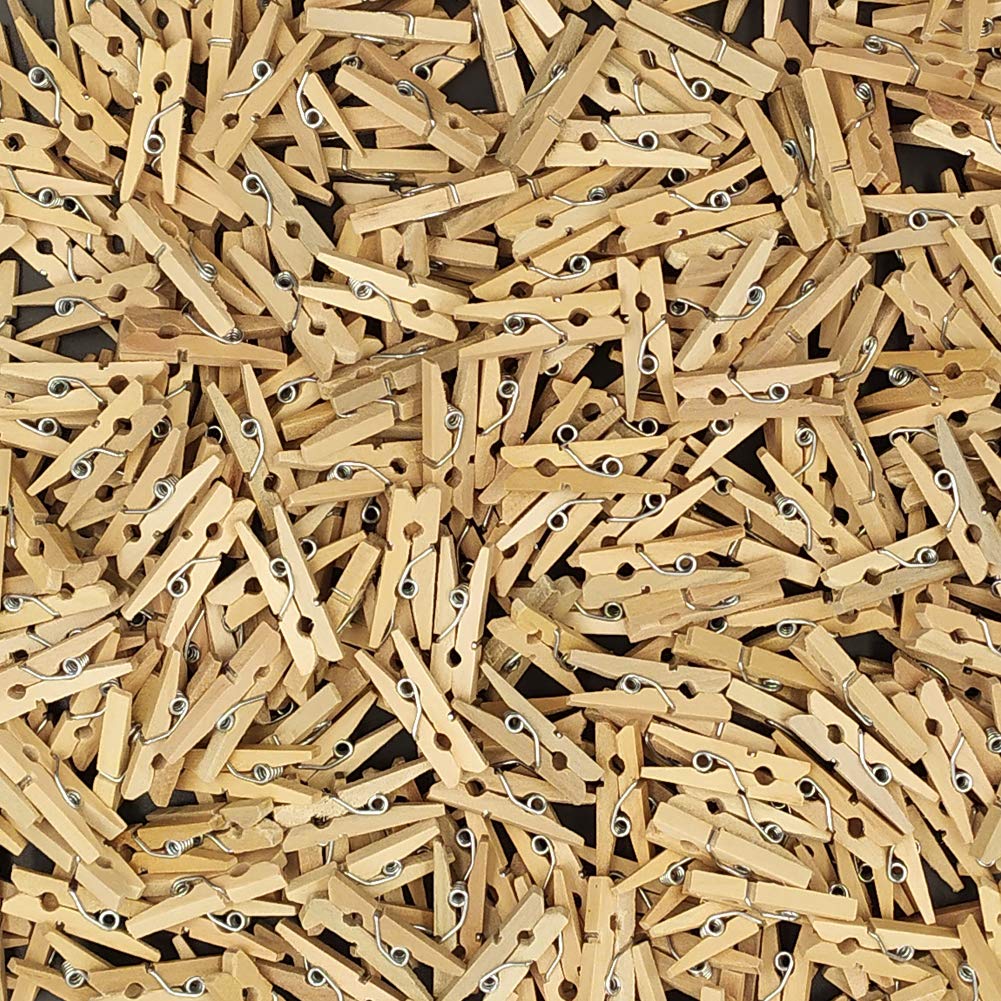 Amazon.co.jp : 木製クリップ ウッドクリップ 2.5cm/3.0cm/4.8cm/9.8cm