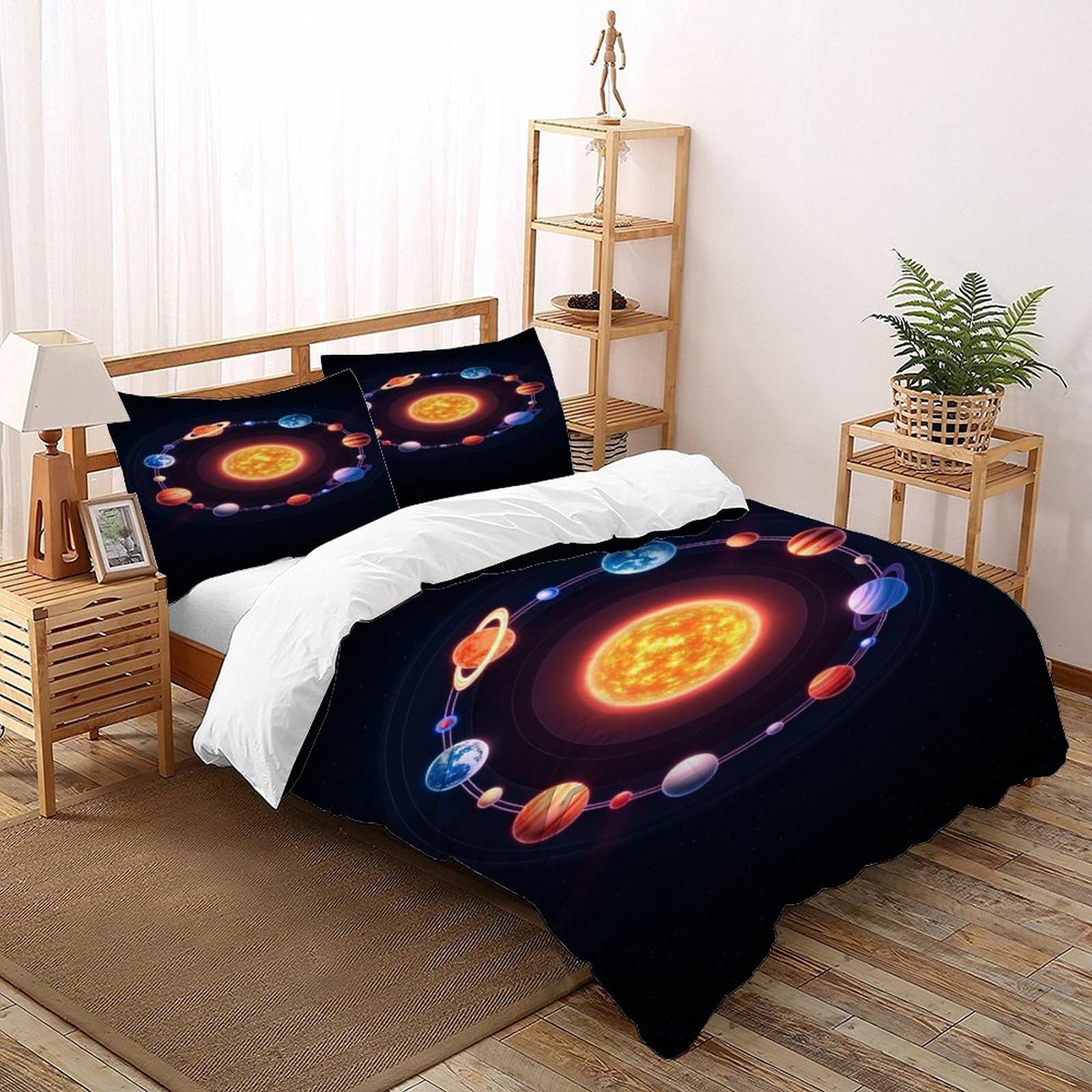 Housse de couette 135x200 Monster Truck 3D linge de lit microfibre enfant et adolescent