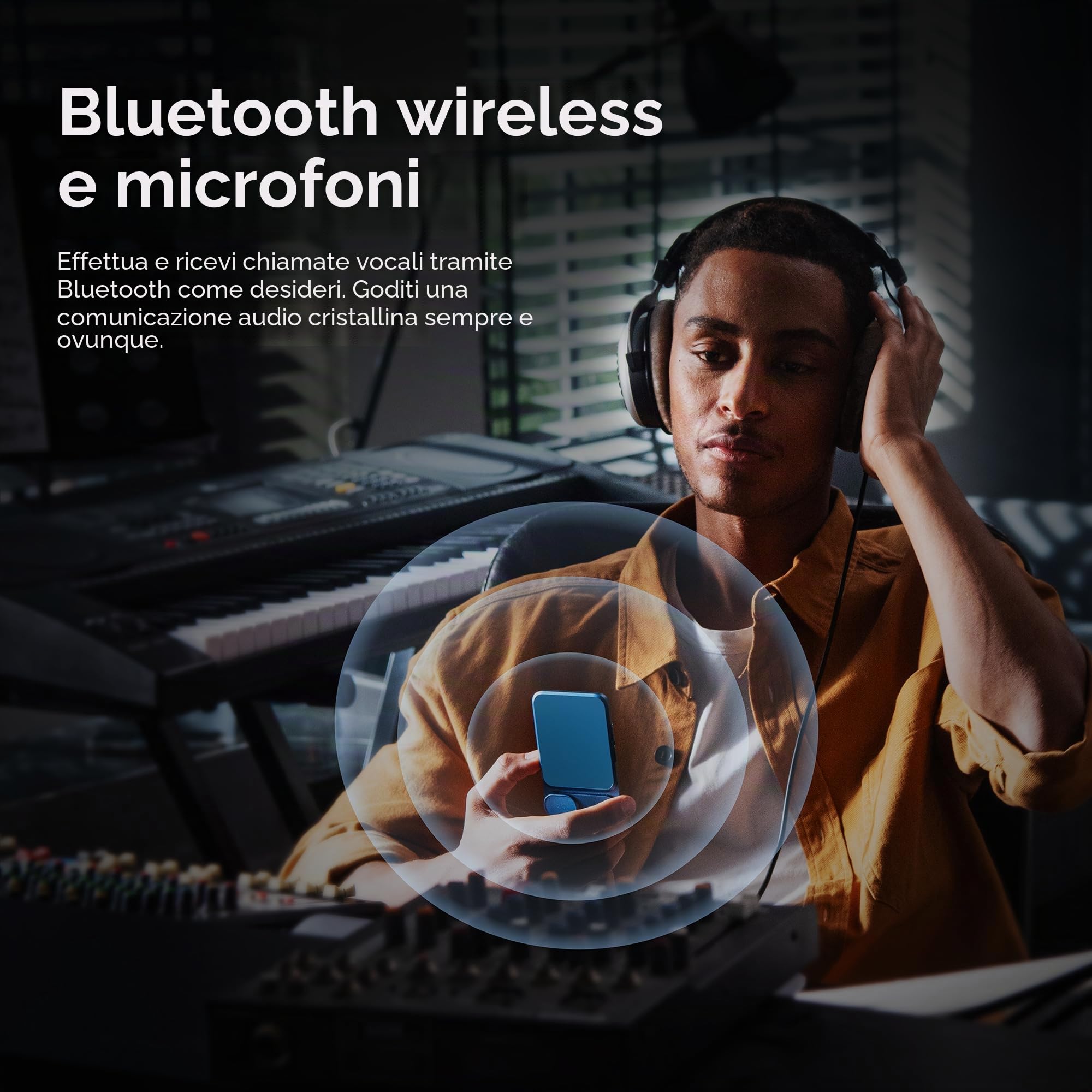 khadas Tea Amplificatore Bluetooth per Cuffie Portatile HiFi DAC USB 32bit/384kHz, LDAC/aptX HD, MQA, DSD, PCM, Bluetooth 5.0, Ess ES9281ACPro, Qualcomm QCC5125 (Grigio)