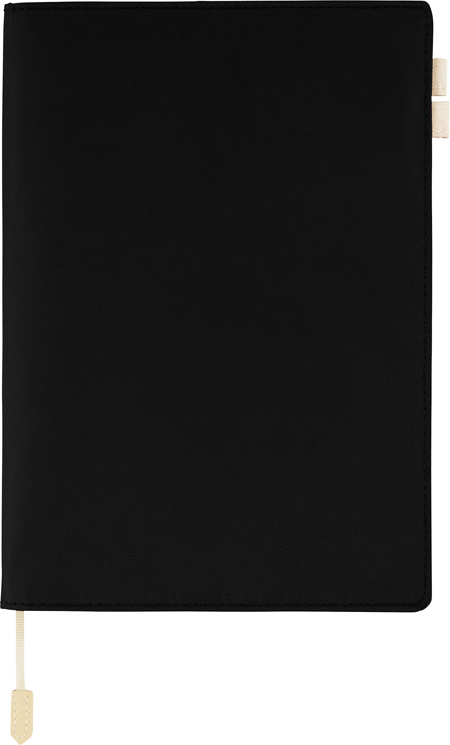 Hobonichi Techo Day-Free A5 Notebook Cover BS Light Black Polyester Japan