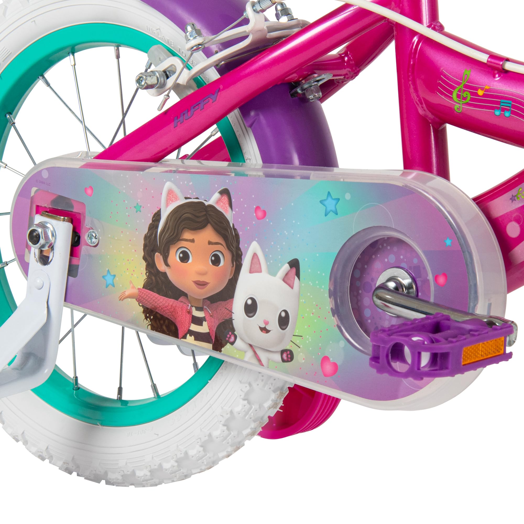 Huffy Gabby's Dollhouse - Bicicletta per bambini, 12/14/16", con ruote di supporto