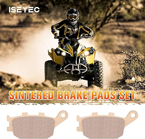 Miniatura 6 de Juego de Pastillas de Freno Sinterizado Trasero para Yamaha YZF R1 2007-2014, Reemplazo para FA174HH, 1 juegos Pastillas de Freno Traseras