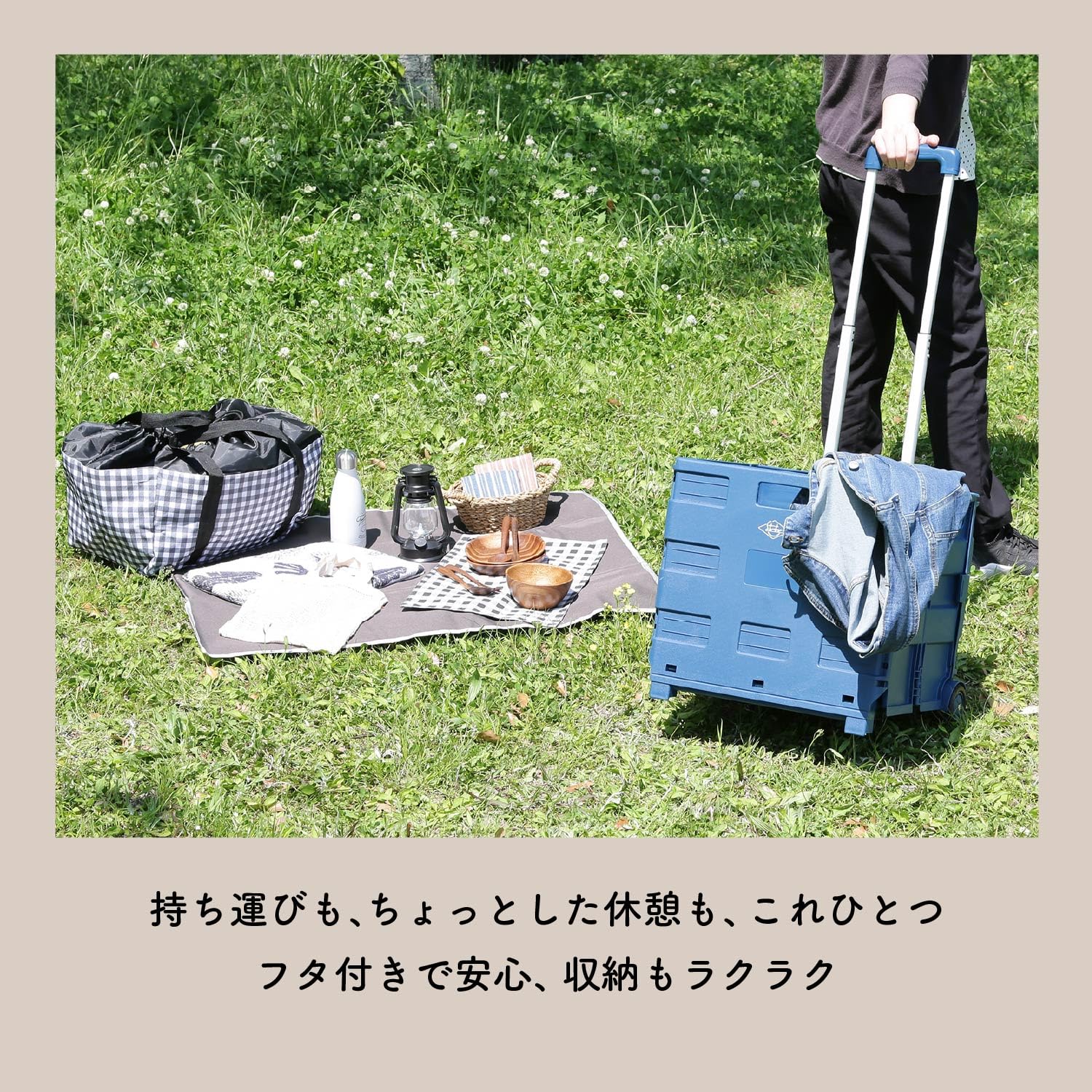 Amazon.co.jp: 不二貿易 キャリーカート 折りたたみ