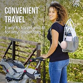 Smlpuame 4 Pack Pacifier Holder Case Set,2 Silicone Portable Pacifier Cover Pouch Bag for Diaper Bag Baby Carriage with 2 Transparent Pacifier Storage Container Box,Easy to Clean,Classic(Blue & Green)