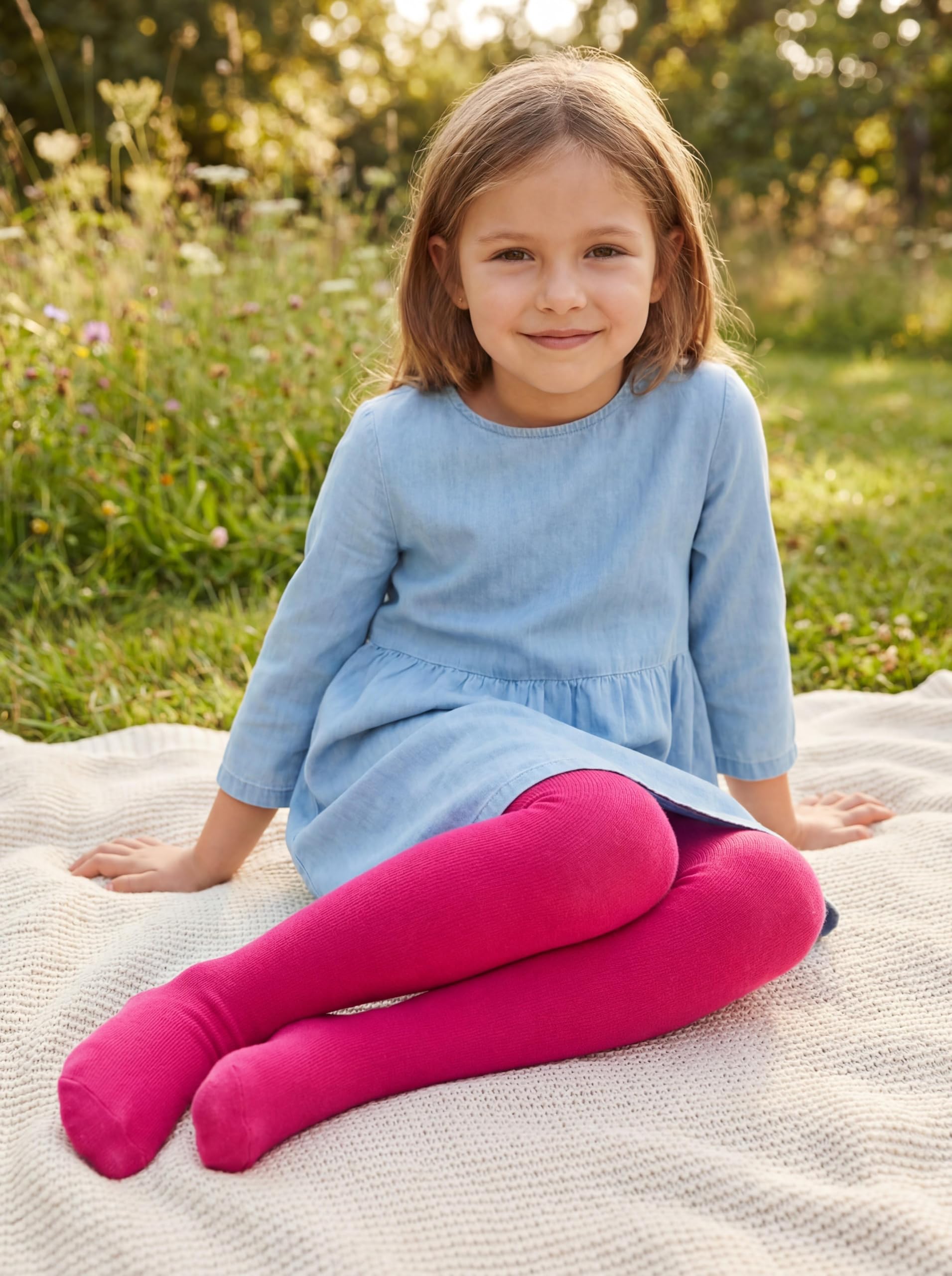 TupTam Calzamaglia Colorate per Bambina, Set di 6