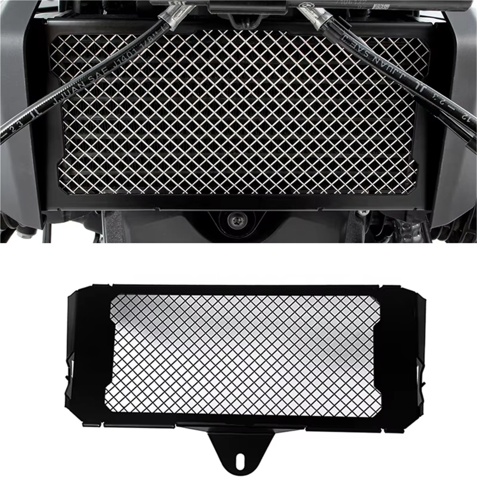Moto Copri Radiatore Griglia Per BMW Per R12 Per NineT 2024 2025 Motociclo Copertura Della Griglia Radiatore | Accessori moto Protezione della griglia del radiatore Protezione della protezione del radiatore dell'olio della griglia