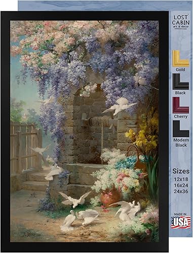 Lost Cabin Spring 1896 por Eugene Bidau Impresión sin marco Reproducción de pinturas de obras de arte finas Póster decorativo enmarcado para