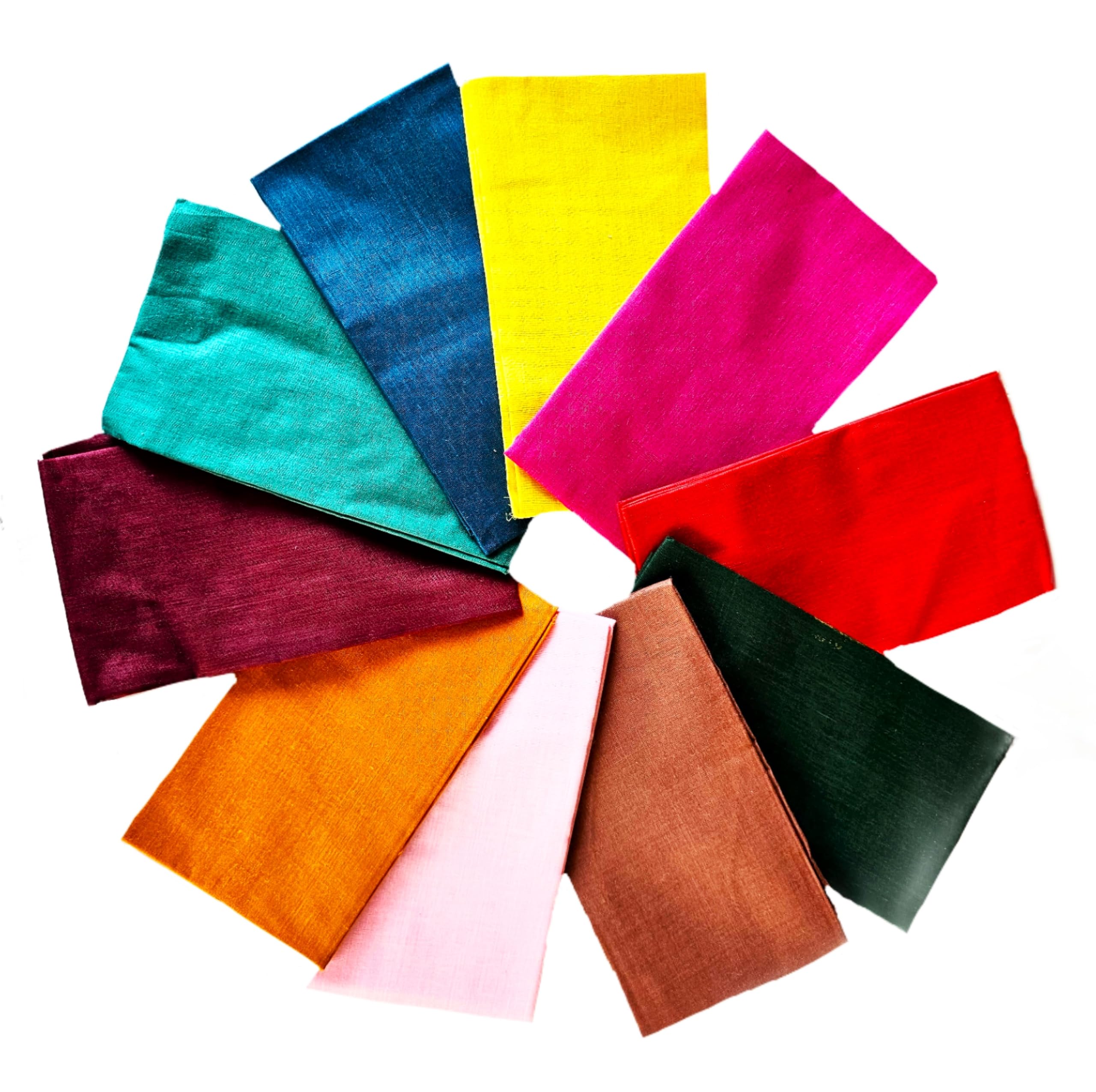 Pure Cotton Saree Falls for Women - Pack of 10 Pieces | Multicolor-image-16