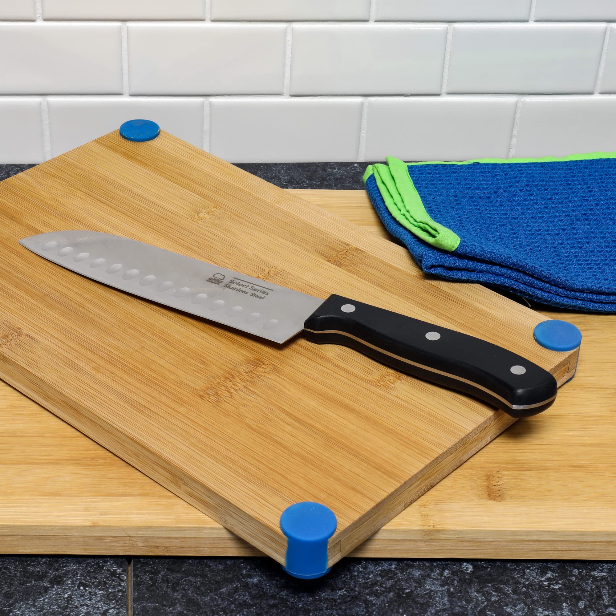 Amazon.com: Chef Craft Select Santoku Knife, 6.5 inch blade