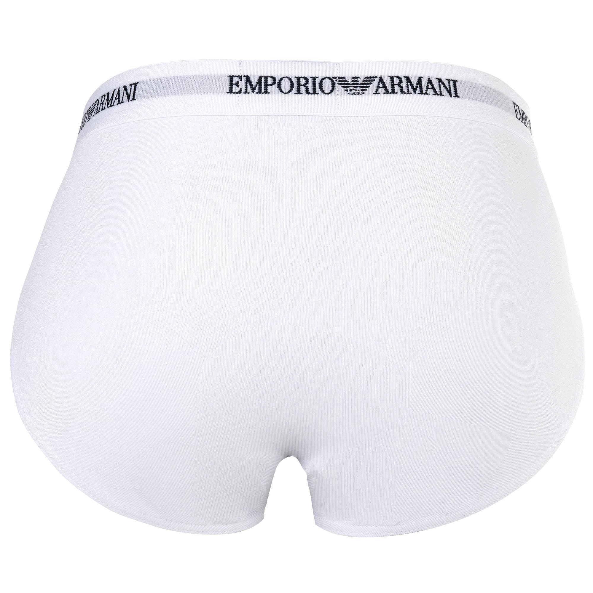 Emporio Armani 3-Pack Brief Mutande da Uomo Uomo