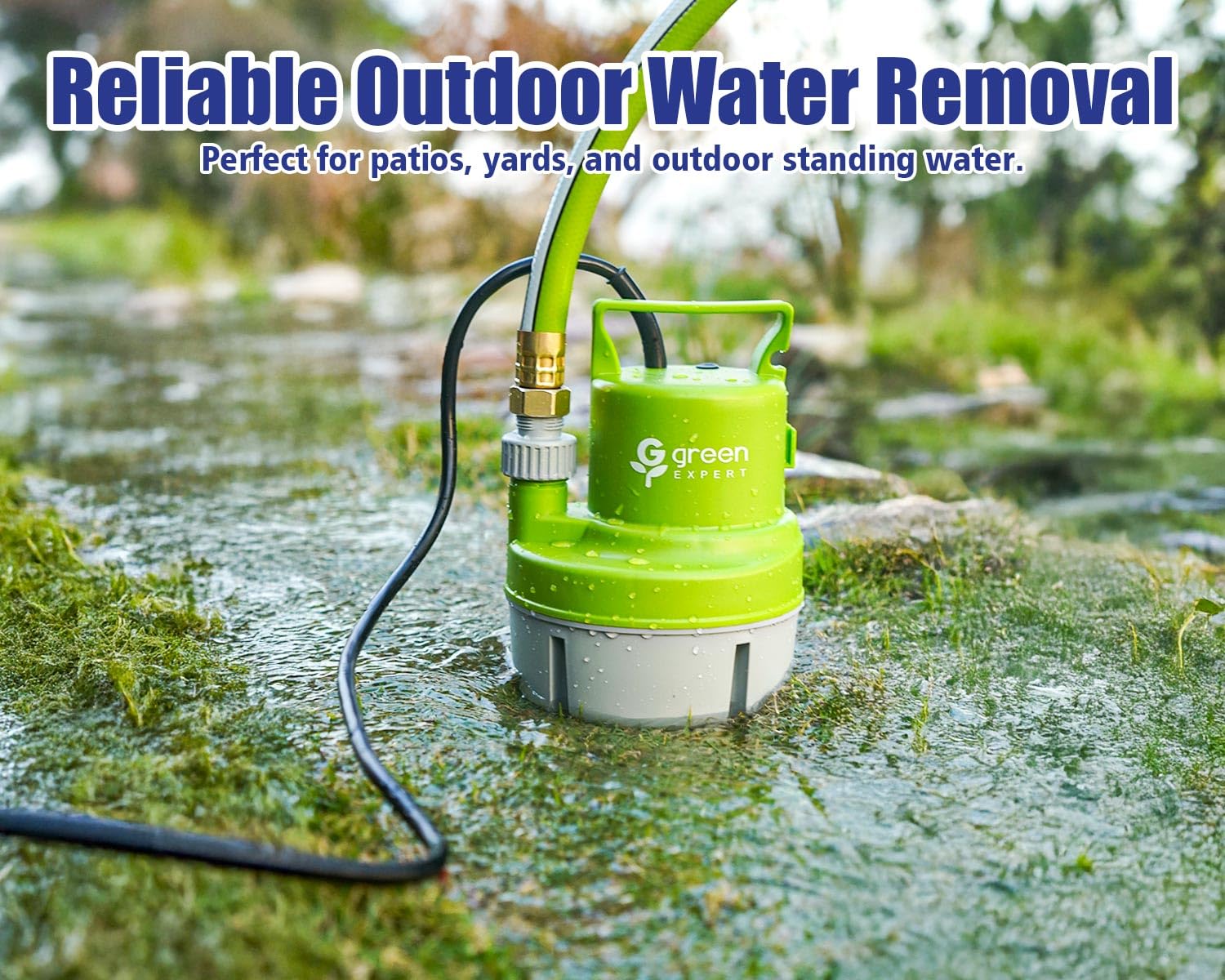 Amazon.co.jp: Green Expert 203617 1/6 HP ポータブル水中