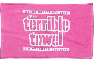 Cheer for a Good Cause: Pittsburgh Original Terrible Towel - Pink for Breast Cancer Awareness