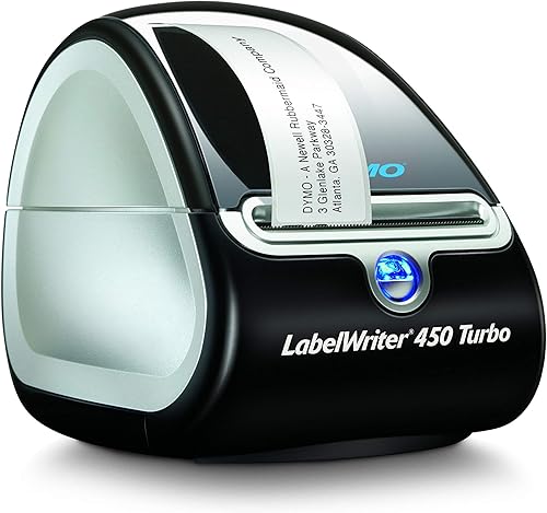 DYMO LabelWriter 450 Turbo Direct Thermal 600 x 300DPI Negro, Plata impresora de etiquetas