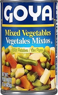 Goya Mixed Vegetables, 14.9 Ounce (Pack of 6)