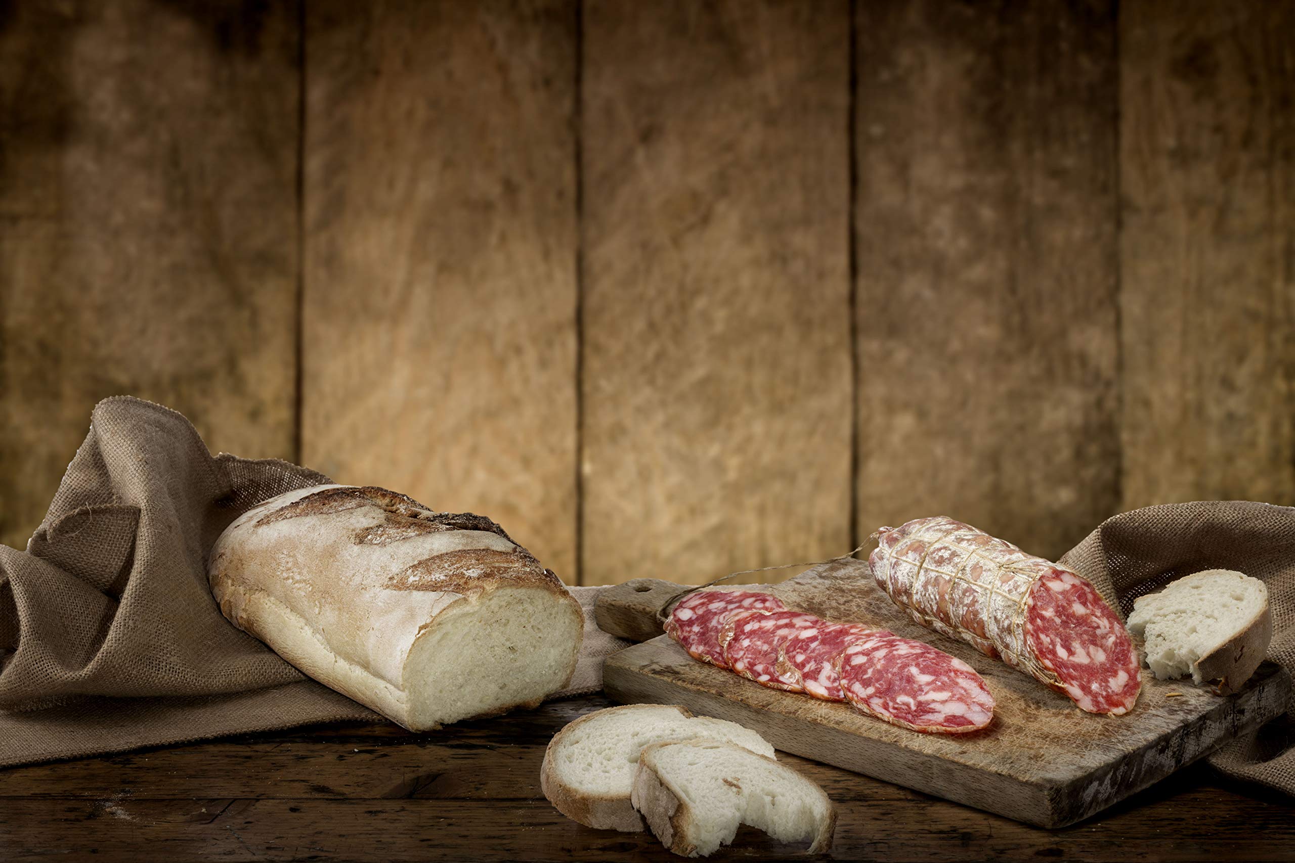Salame Campagnolo con tagliere piccolo, perfetto per un regalo o un aperitivo tra amici, Salumi Pasini 270g