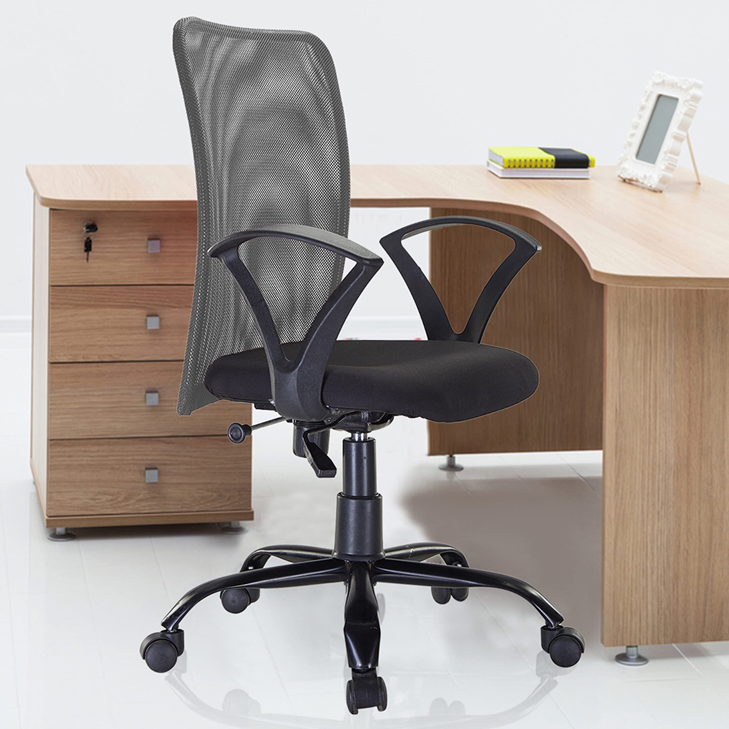 FURNICOM CHAIRS  Sigma Mid Back Office Chair for Home & Office Work