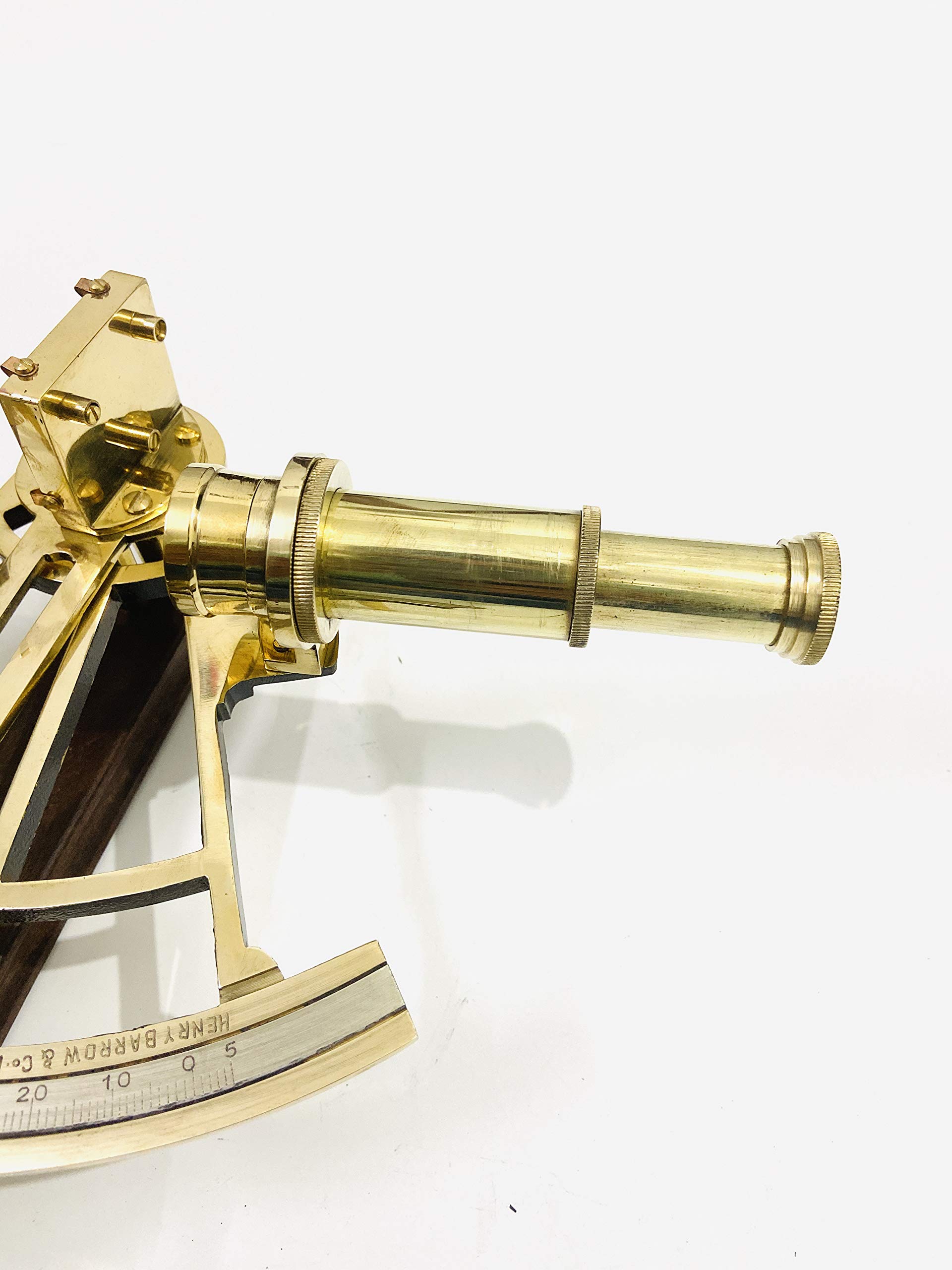 Nautical 8" Brass Working Sextant Navigational Marine Ship Astrolabe Sextant