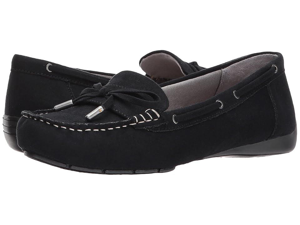 

LifeStride Valor (Black Microsuede) Women's Sandals