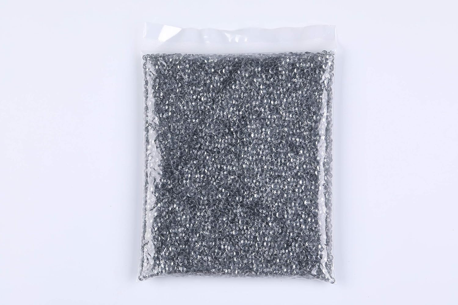 10000 pcs/Pack Wedding Table Scatter Confetti Crystals Acrylic Diamonds Vase Fillers 4.5 mm Rhinestones for Wedding, Bridal Shower, Vase Beads Decorations (Light Gray) - Image 8