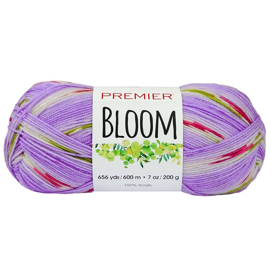 Amazon.com: Premier Yarns Bloom DK Weight Yarn, Self