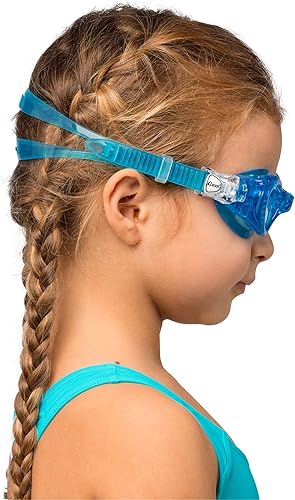 Miniatura 9 de Cressi Gafas de natación para niños de 7 a 15 años, hechas de silicona suave, King Crab fabricadas en Italia