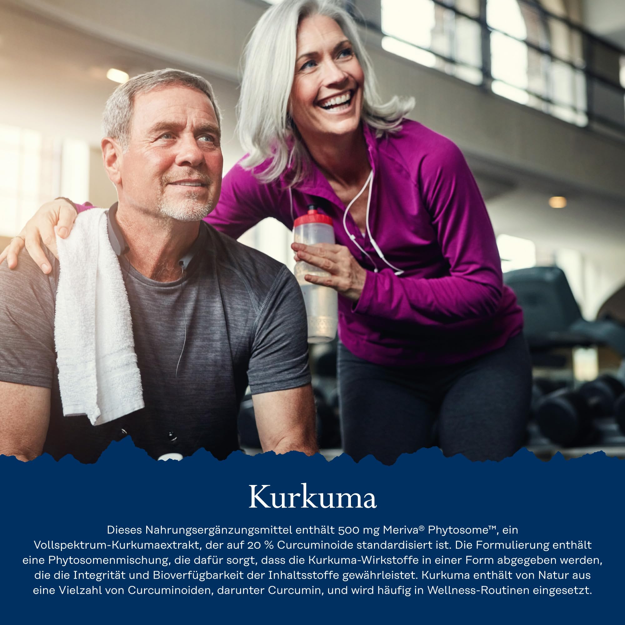 Solaray Kurkuma ProSorb 500 mg - Liefert 100 mg Curcuminoide (20%) - 30 vegane Kapseln - 29x höhere Bioverfügbarkeit mit Meriva® Curcumin Phytosome™ - Laborgeprüft
